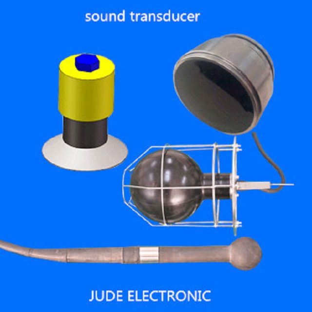 Ultrasone geluidstransducer 500 Hz tot 15 MHz voor mariene detectie