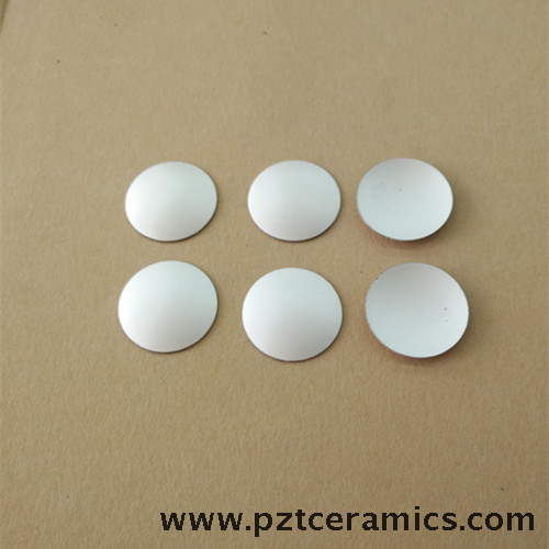 Piëzo -elektrische keramische sferische kroon voor ultrasone gerichte transducer