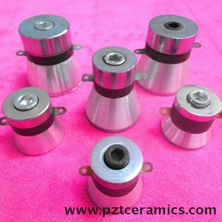 Ultrasone reinigingstransducer piëzo -elektrische transducer