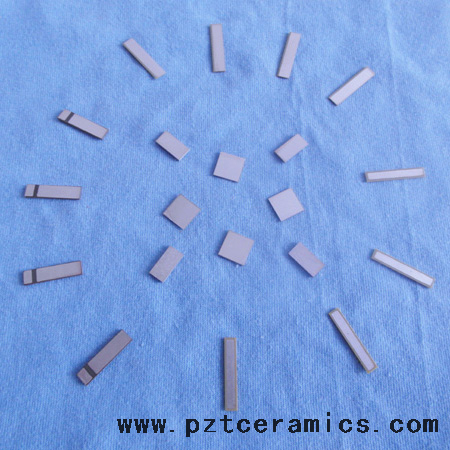 Piëzo -elektrisch keramische rechthoekelement