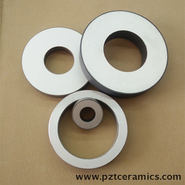 Ultrasone snijstransducer piëzo-elektrische keramische ring P-8 materiaal