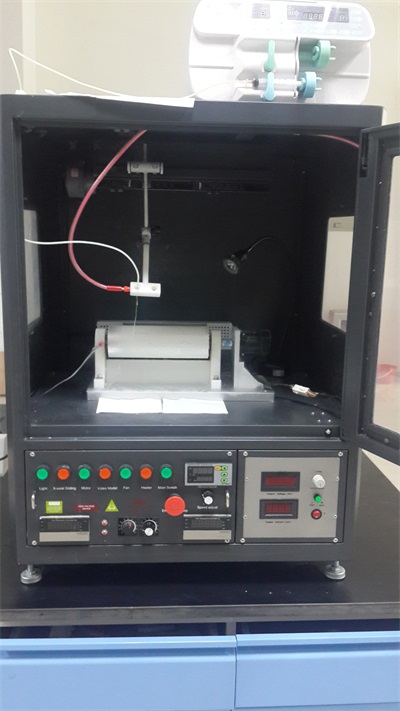 Elektrospinning apparatuur 