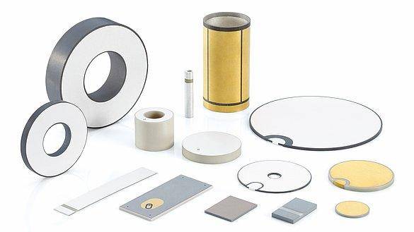 pi&euml;zo -elektrisch keramisch