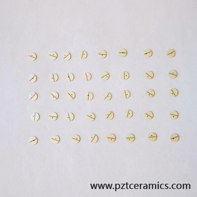 Piëzo keramische schijf ultrasone sensorelement aangepaste product PZT -schijf