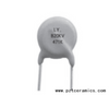 Ultra High Voltage Ceramic Condensator CT81 / CC81 Type met hoge kwaliteit