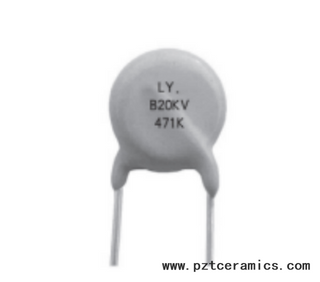 Ultra High Voltage Ceramic Condensator CT81 / CC81 Type met hoge kwaliteit