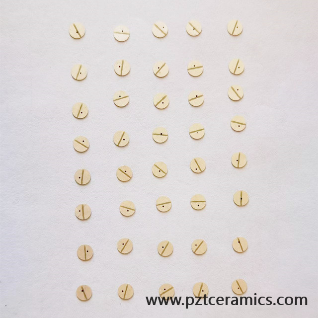 Piëzo keramische schijf ultrasone sensorelement aangepaste product PZT -schijf