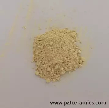 Gesinterd pi&euml;zo -elektrisch keramisch materiaal met lage temperatuur