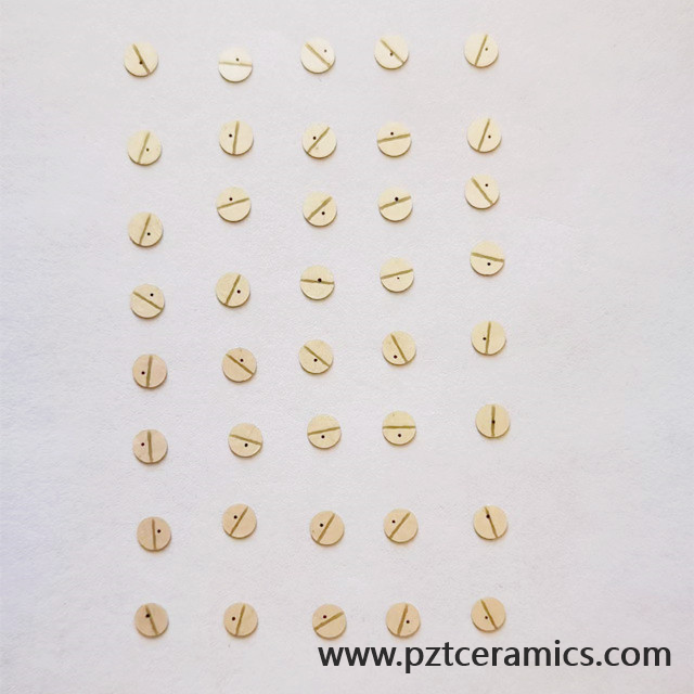 Piëzo keramische schijf ultrasone sensorelement aangepaste product PZT -schijf